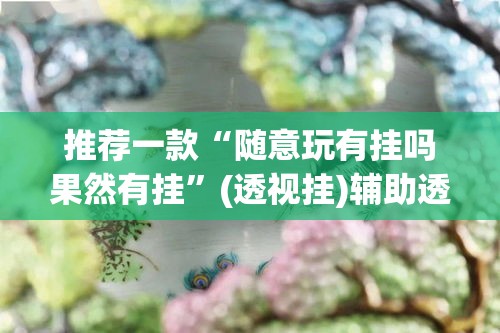 推荐一款“随意玩有挂吗果然有挂”(透视挂)辅助透视教程