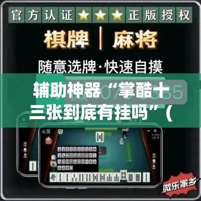 辅助神器“掌酷十三张到底有挂吗”(透视挂)辅助透视教程