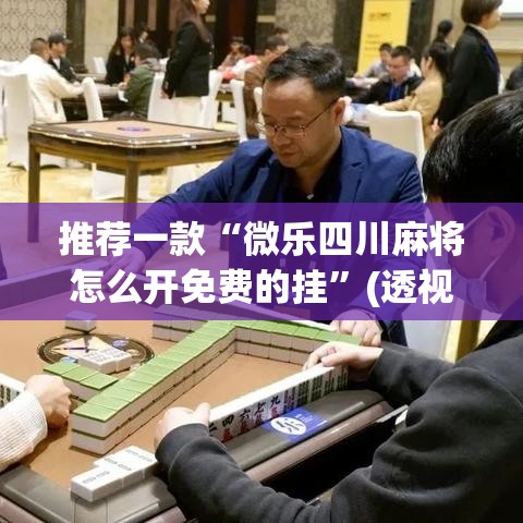 推荐一款“微乐四川麻将怎么开免费的挂	”(透视挂)辅助透视教程
