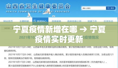 宁夏疫情新增在哪 → 宁夏疫情实时更新