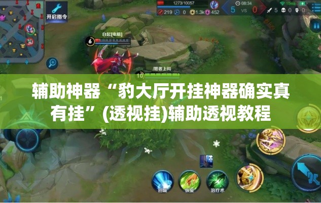 辅助神器“豹大厅开挂神器确实真有挂”(透视挂)辅助透视教程