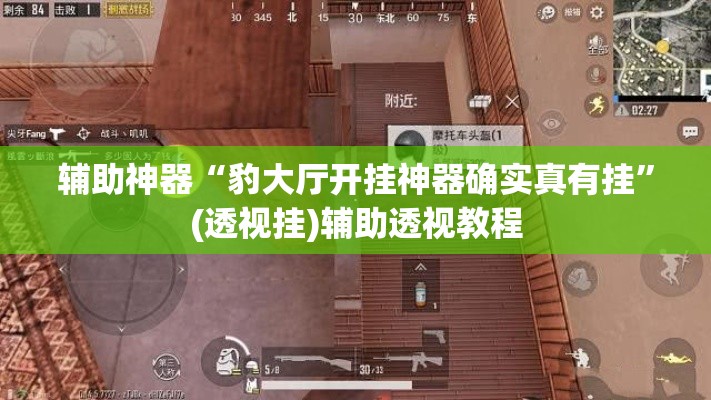 辅助神器“豹大厅开挂神器确实真有挂”(透视挂)辅助透视教程