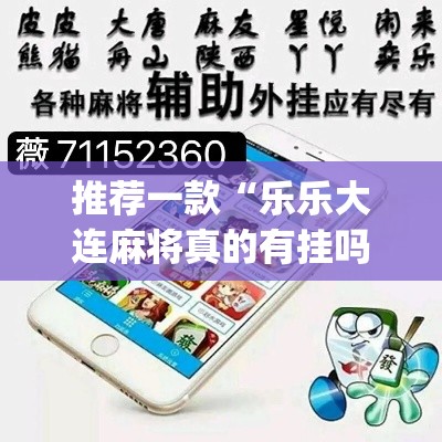 推荐一款“乐乐大连麻将真的有挂吗”(透视挂)辅助透视教程