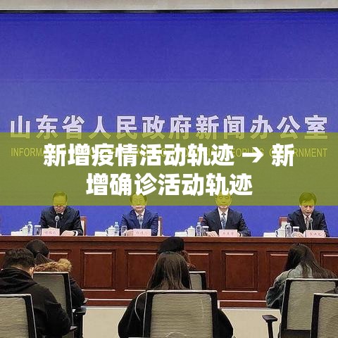 新增疫情活动轨迹 → 新增确诊活动轨迹