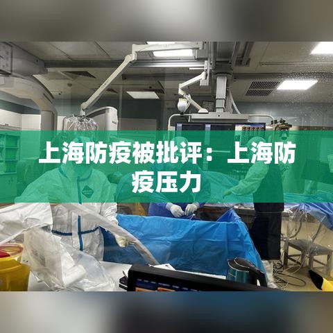 上海防疫被批评：上海防疫压力