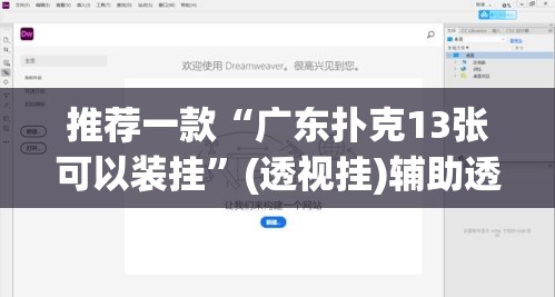 推荐一款“广东扑克13张可以装挂”(透视挂)辅助透视教程