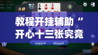 教程开挂辅助“开心十三张究竟有挂吗”(透视挂)辅助透视教程