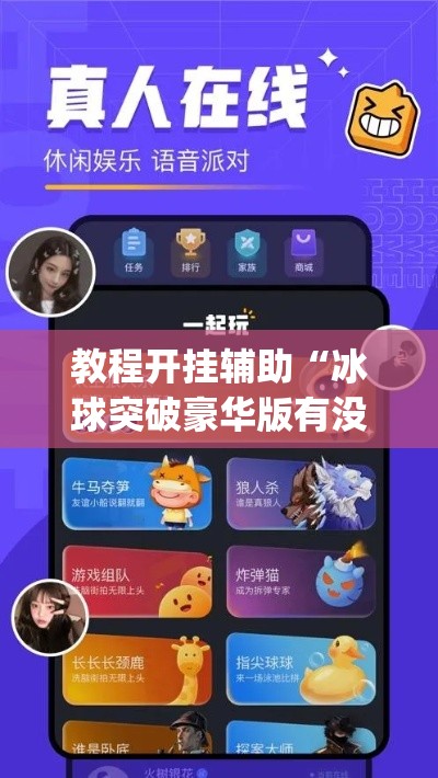 教程开挂辅助“冰球突破豪华版有没有挂”(透视挂)辅助透视教程