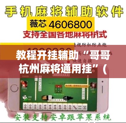 教程开挂辅助“哥哥杭州麻将通用挂”(透视挂)辅助透视教程