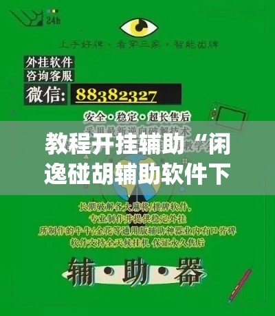 教程开挂辅助“闲逸碰胡辅助软件下载	”(透视挂)辅助透视教程