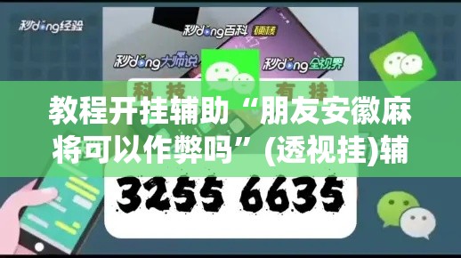 教程开挂辅助“朋友安徽麻将可以作弊吗”(透视挂)辅助透视教程