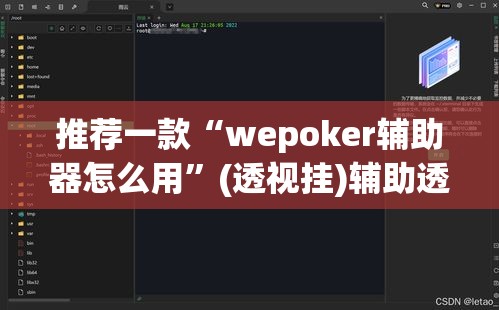 推荐一款“wepoker辅助器怎么用”(透视挂)辅助透视教程