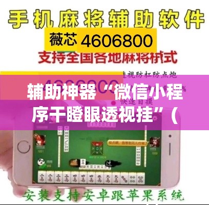 辅助神器“微信小程序干瞪眼透视挂	”(透视挂)辅助透视教程