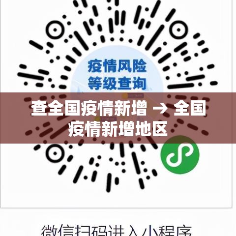 查全国疫情新增 → 全国疫情新增地区