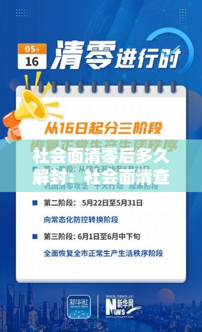 社会面清零后多久解封：社会面清查