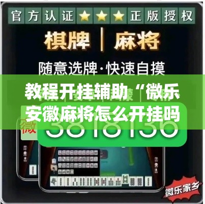 教程开挂辅助“微乐安徽麻将怎么开挂吗	”(透视挂)辅助透视教程