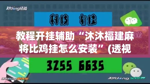 教程开挂辅助“沐沐福建麻将比鸡挂怎么安装	”(透视挂)辅助透视教程