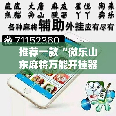 推荐一款“微乐山东麻将万能开挂器”(透视挂)辅助透视教程