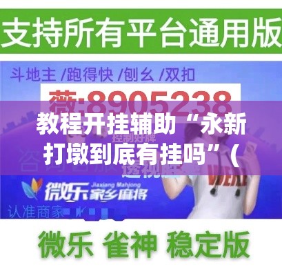 教程开挂辅助“永新打墩到底有挂吗	”(透视挂)辅助透视教程