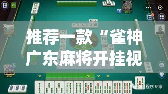 推荐一款“雀神广东麻将开挂视频教程”(透视挂)辅助透视教程