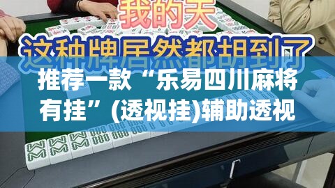 推荐一款“乐易四川麻将有挂”(透视挂)辅助透视教程