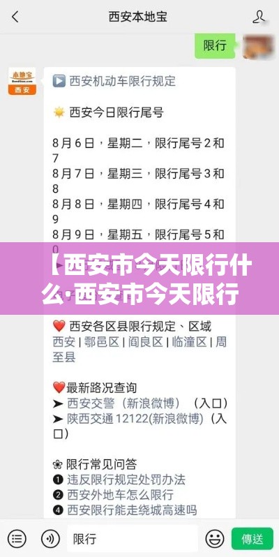 【西安市今天限行什么·西安市今天限行到几点】