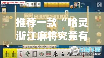 推荐一款“哈灵浙江麻将究竟有挂吗	”(透视挂)辅助透视教程