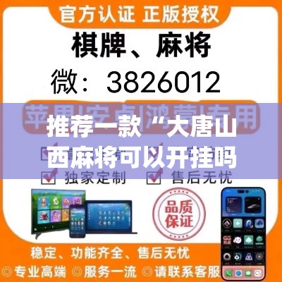 推荐一款“大唐山西麻将可以开挂吗	”(透视挂)辅助透视教程