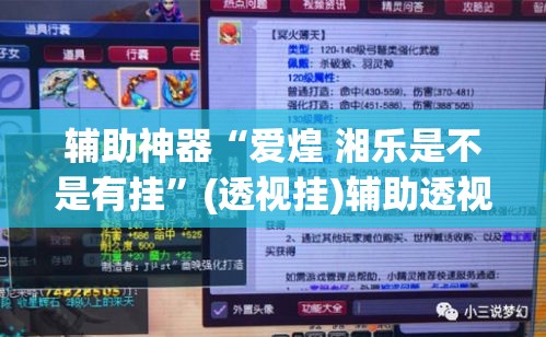 辅助神器“爱煌 湘乐是不是有挂	”(透视挂)辅助透视教程