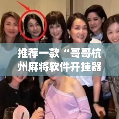 推荐一款“哥哥杭州麻将软件开挂器”(透视挂)辅助透视教程