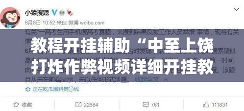 教程开挂辅助“中至上饶打炸作弊视频详细开挂教程”(透视挂)辅助透视教程