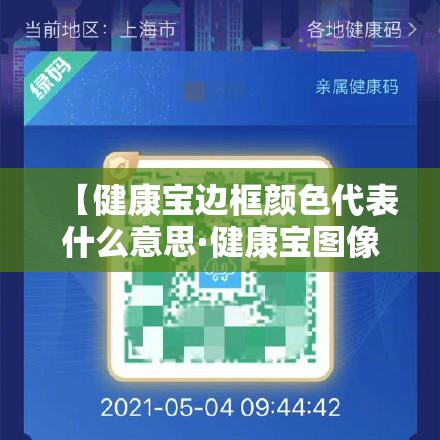【健康宝边框颜色代表什么意思·健康宝图像边框颜色变了】 【健康宝边框颜色代表什么意思·健康宝图像边框颜色变了】