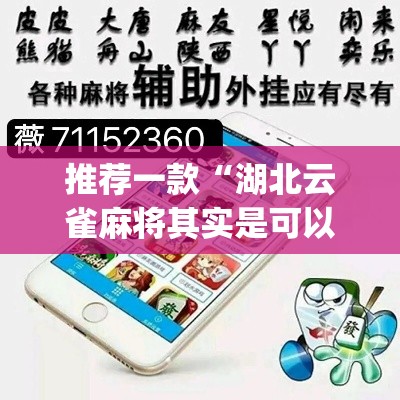 推荐一款“湖北云雀麻将其实是可以开挂	”(透视挂)辅助透视教程