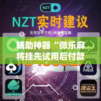 辅助神器“微乐麻将挂先试用后付款”(透视挂)辅助透视教程