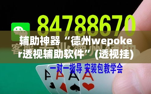 辅助神器“德州wepoker透视辅助软件”(透视挂)辅助透视教程