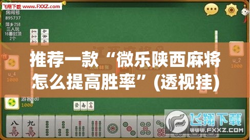 推荐一款“微乐陕西麻将怎么提高胜率	”(透视挂)辅助透视教程