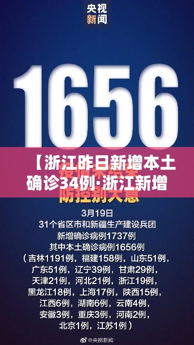 【浙江昨日新增本土确诊34例·浙江新增新冠本土一例】