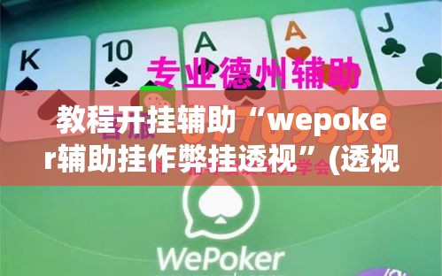 教程开挂辅助“wepoker辅助挂作弊挂透视	”(透视挂)辅助透视教程