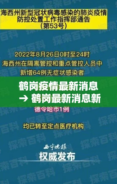 鹤岗疫情最新消息 → 鹤岗最新消息新闻