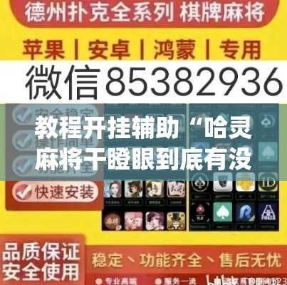 教程开挂辅助“哈灵麻将干瞪眼到底有没有挂”(透视挂)辅助透视教程