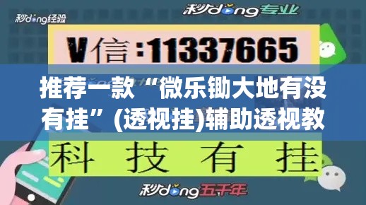 推荐一款“微乐锄大地有没有挂”(透视挂)辅助透视教程