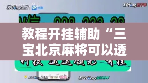 教程开挂辅助“三宝北京麻将可以透明吗”(透视挂)辅助透视教程