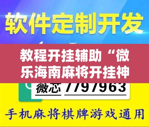 教程开挂辅助“微乐海南麻将开挂神器”(透视挂)辅助透视教程