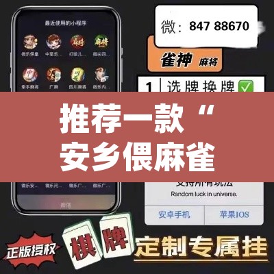 推荐一款“安乡偎麻雀到底能不能开透视挂”(透视挂)辅助透视教程