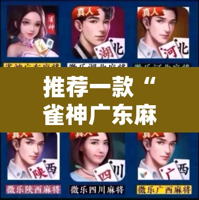 推荐一款“雀神广东麻将提高胜率技巧”(透视挂)辅助透视教程