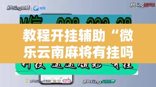 教程开挂辅助“微乐云南麻将有挂吗”(透视挂)辅助透视教程