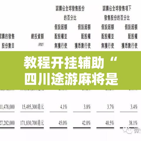 教程开挂辅助“四川途游麻将是不是有挂吗”(透视挂)辅助透视教程