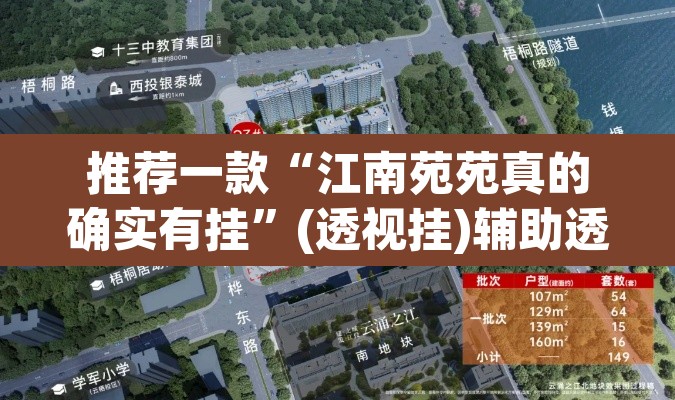 推荐一款“江南苑苑真的确实有挂”(透视挂)辅助透视教程