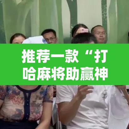 推荐一款“打哈麻将助赢神器”(透视挂)辅助透视教程