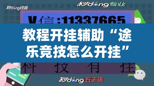 教程开挂辅助“途乐竞技怎么开挂”(透视挂)辅助透视教程